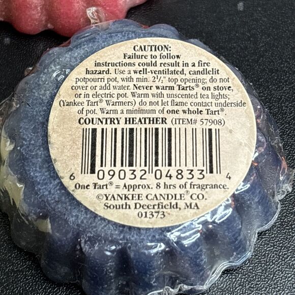 Vintage Yankee Candle Wax Melts Some Rare And Retired (lot of 9) Country Heather - Picture 7 of 9